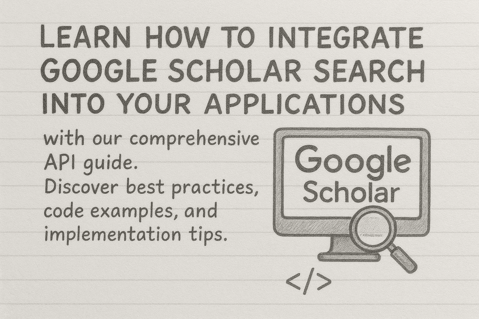 Complete Guide to Google Scholar API